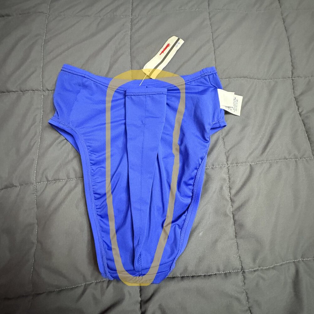 Lands End High Leg High Waisted Bikini Swim Bottoms - Size: XXS / XXXS (Altered) - Picture 5 of 9